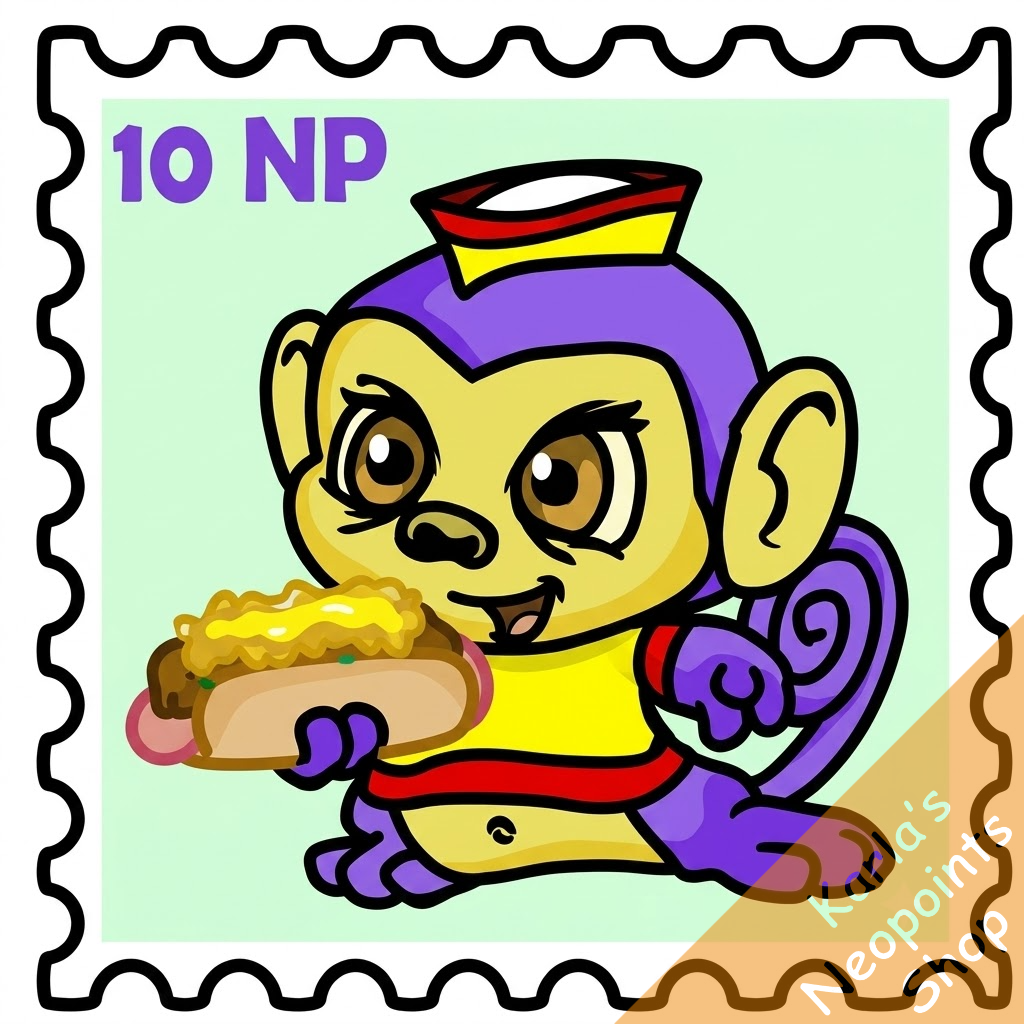 Huberts Hot Dogs Stamp