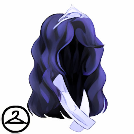 Prom Queen Wig and Sash