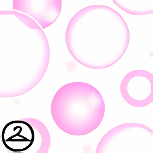 Mystical Pink Bubbles and Sparkles