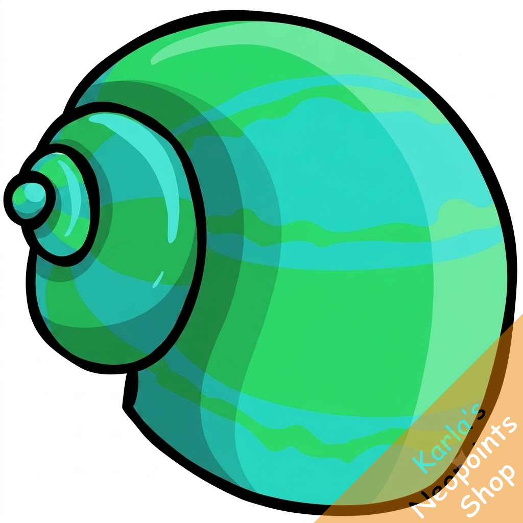 Green Smooth Shell