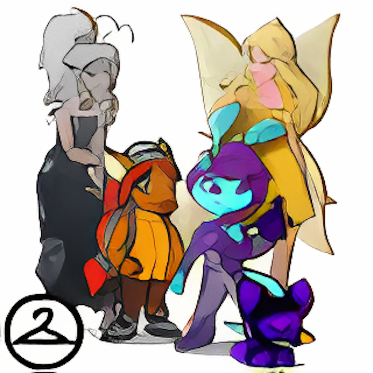 The Void Within Crew Cardboard Cutout Trinket