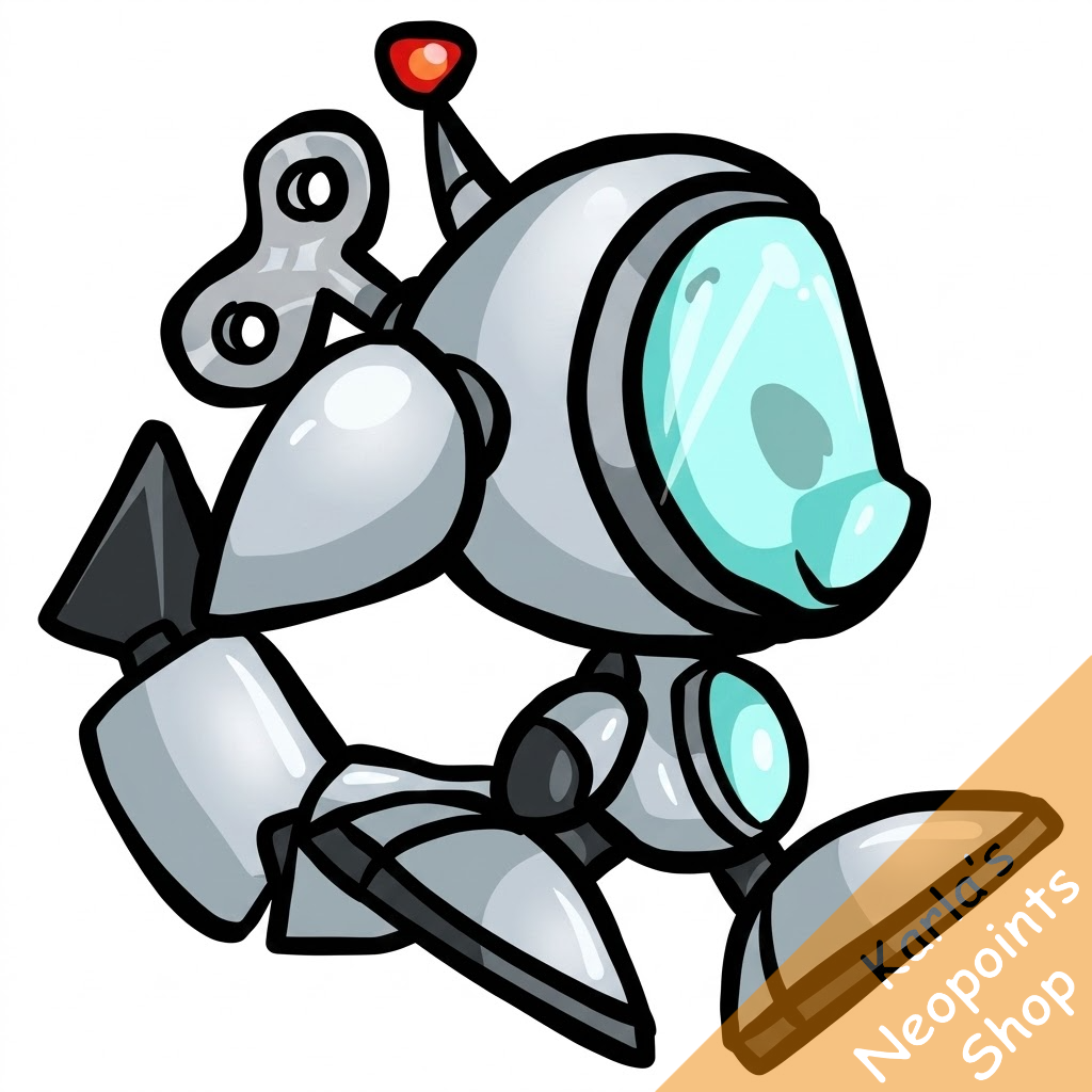 Robot Kacheek Wind Up Toy