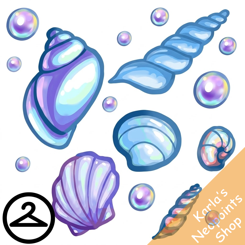 Dyeworks Blue: Maraquan Seashell Markings