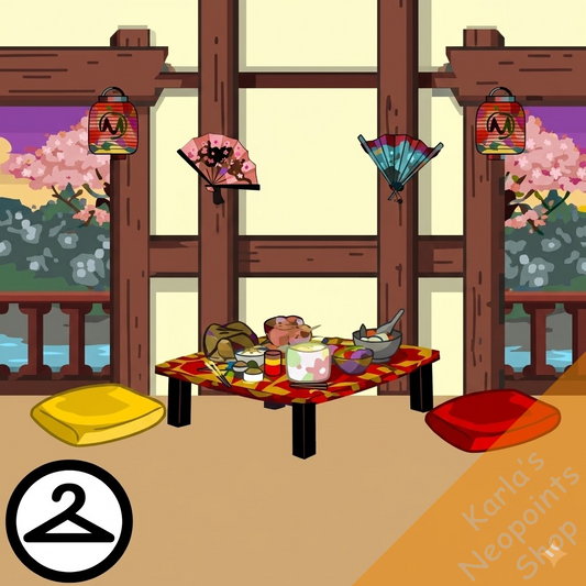 House in Shenkuu Background