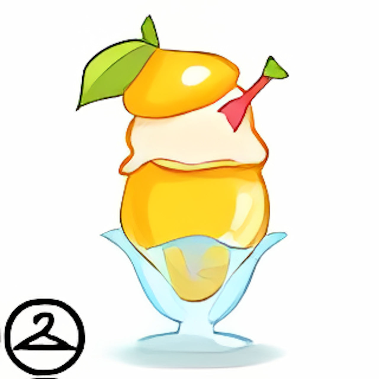 Lemon Sorbet Treat Handheld