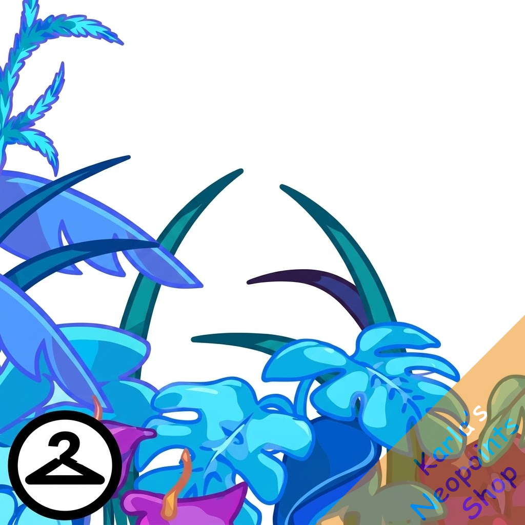 Vaporwave Foliage Foreground Trinket