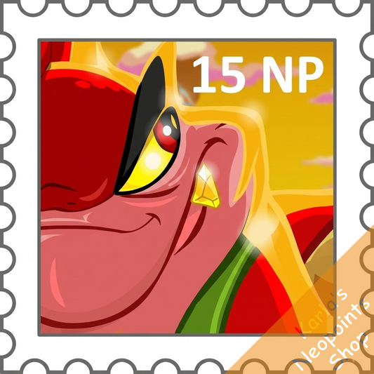 Golden Mr Irgo Stamp