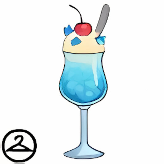 Blue Melon Soda Handheld