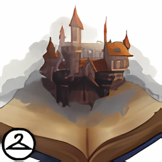 Magical Pop-Up Book Trinket