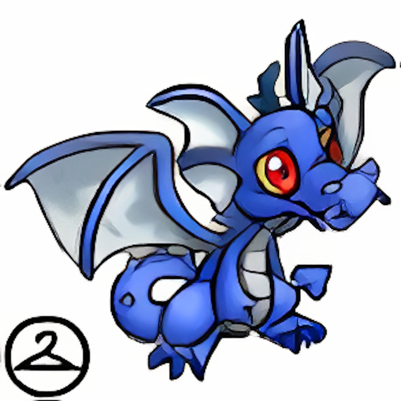 Habbo Hotel Blue Draik