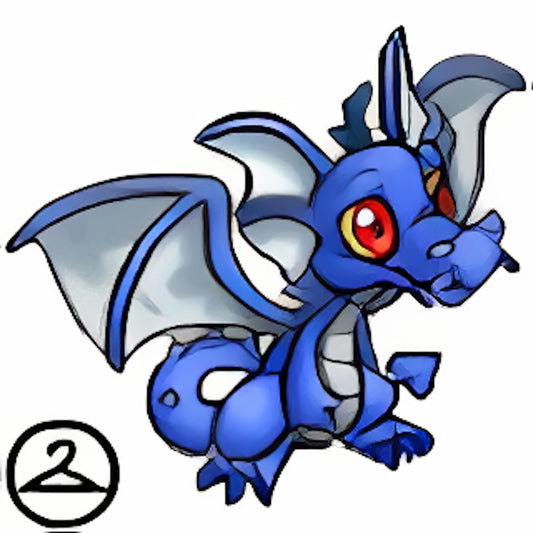 Habbo Hotel Blue Draik
