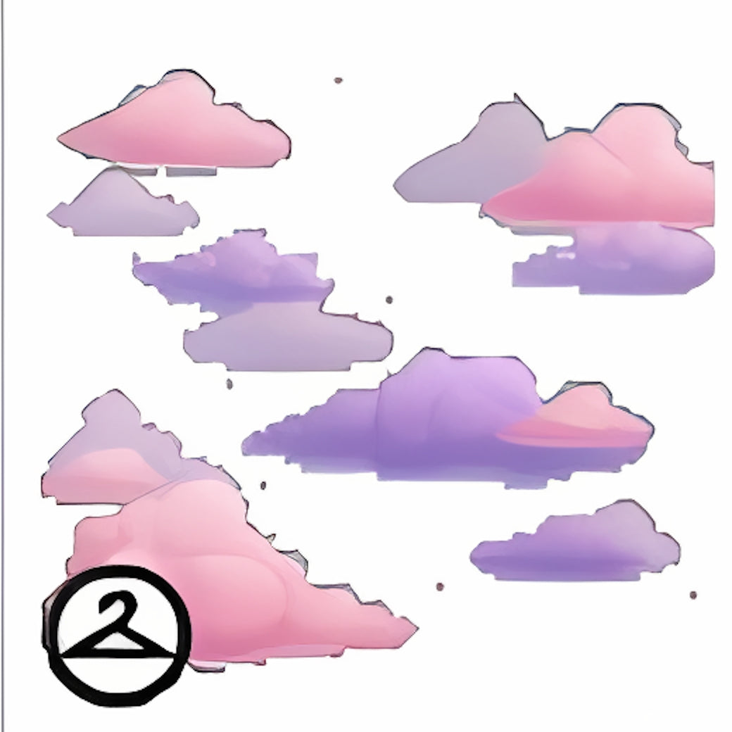 Floating Around Cotton Candy Clouds Trinket
