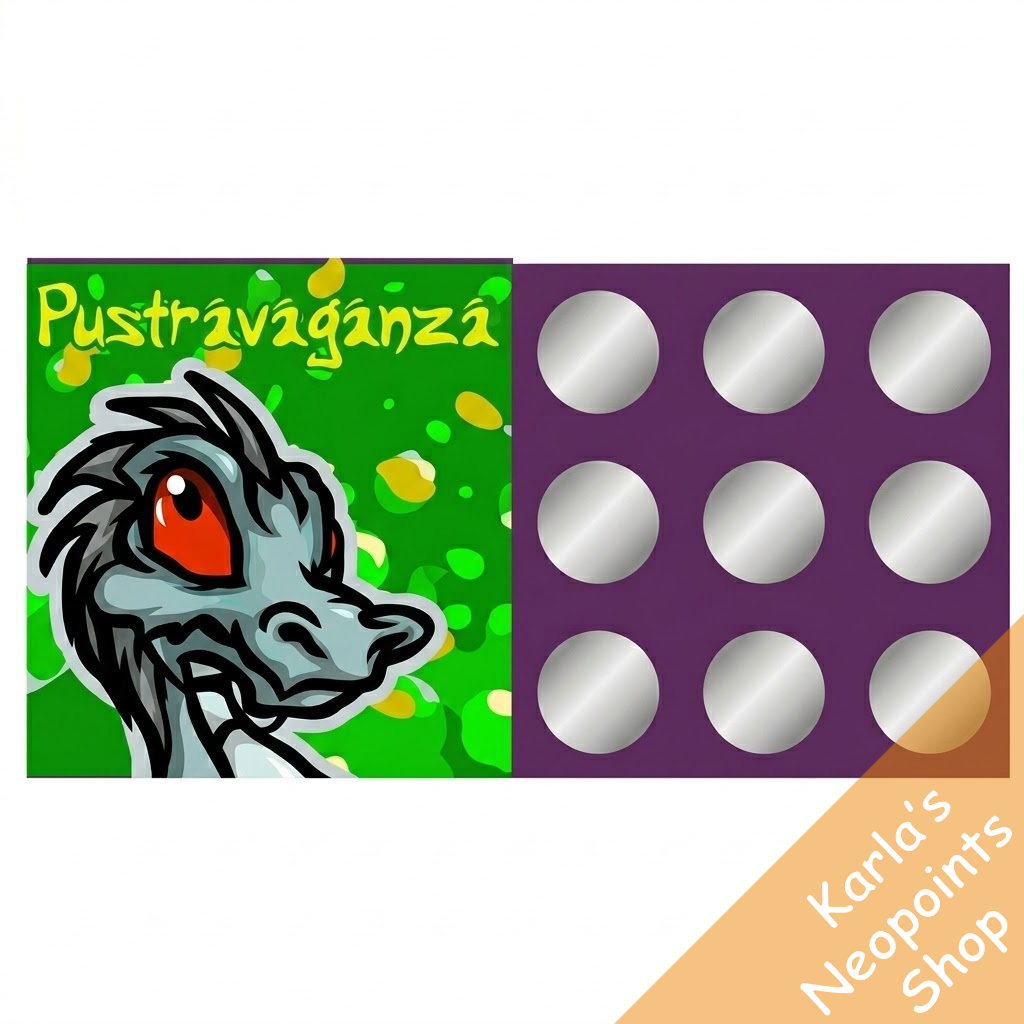 Fake Pustravaganza Scratchcard