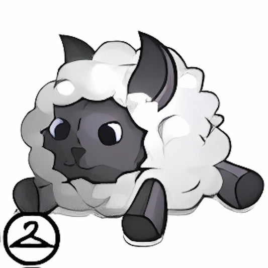 Dyeworks White: Baby Babaa Plushie