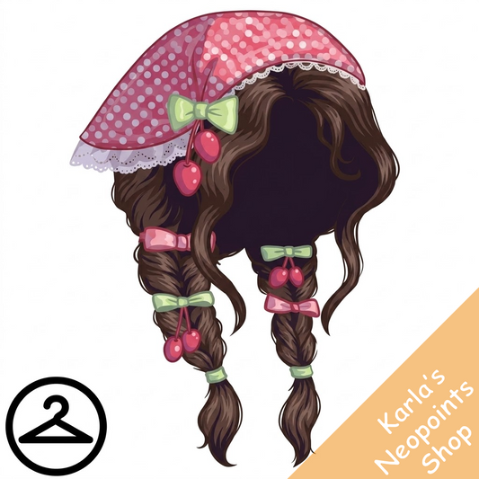 Strawberry Braids and Bandana Wig