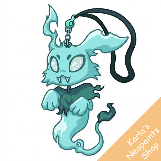 Ghostly Varwolf Charm