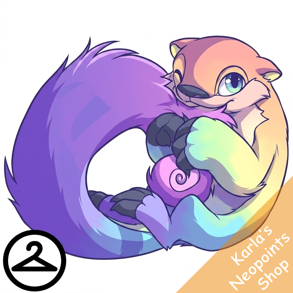 Prismatic Pastel: Adoring Rainbow Lutari