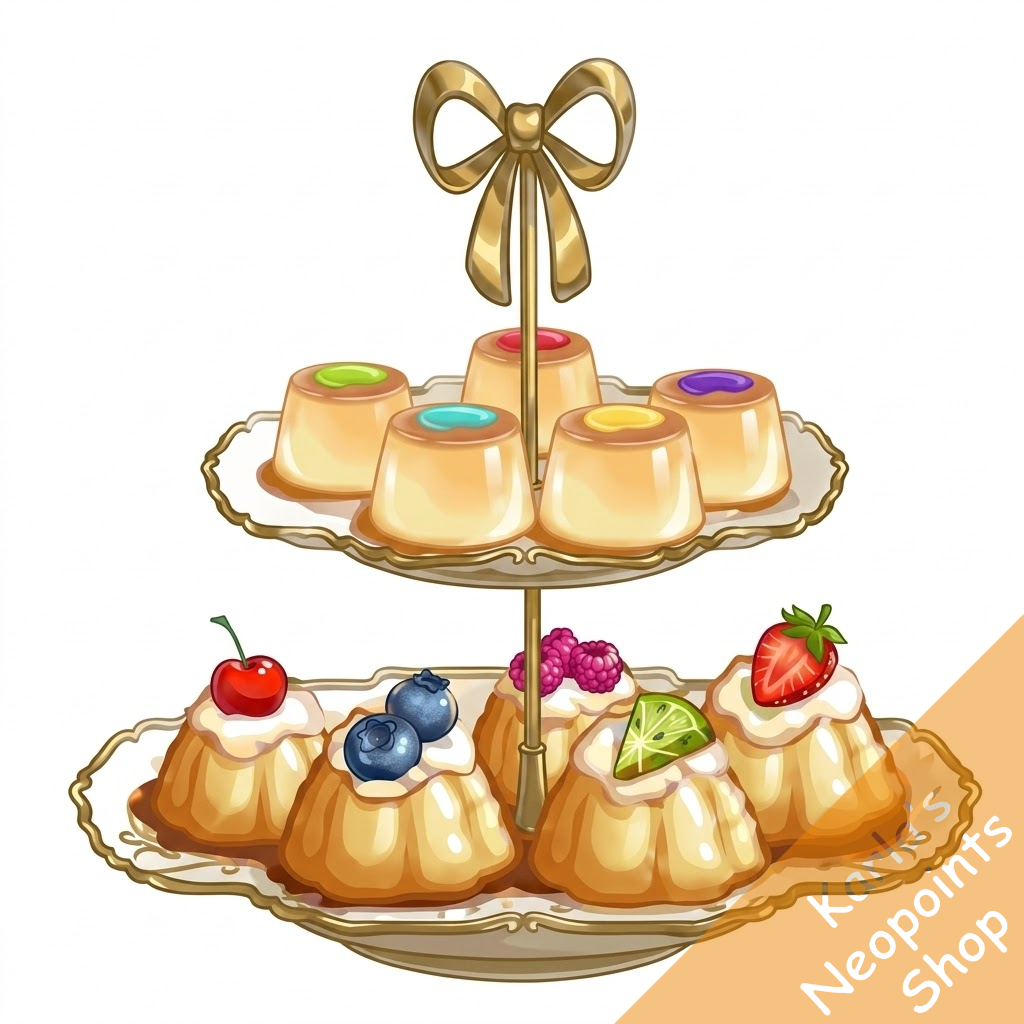 Tiered Purin Garland