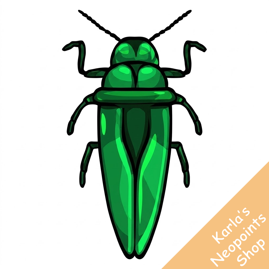 Dazzling Verdant Collectable Scarab