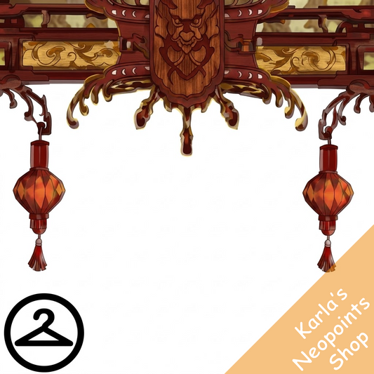 Dyeworks Red: Shenkuu Entrance Garland