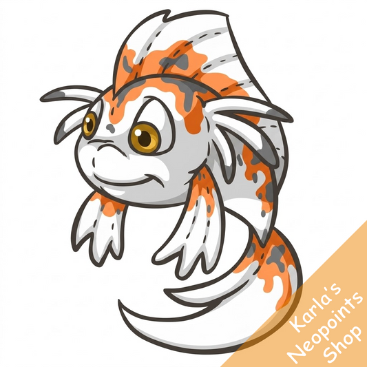 Spotted Koi Plushie