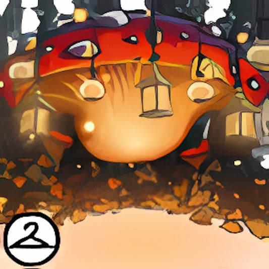 Mushroom Nightlife Trinket