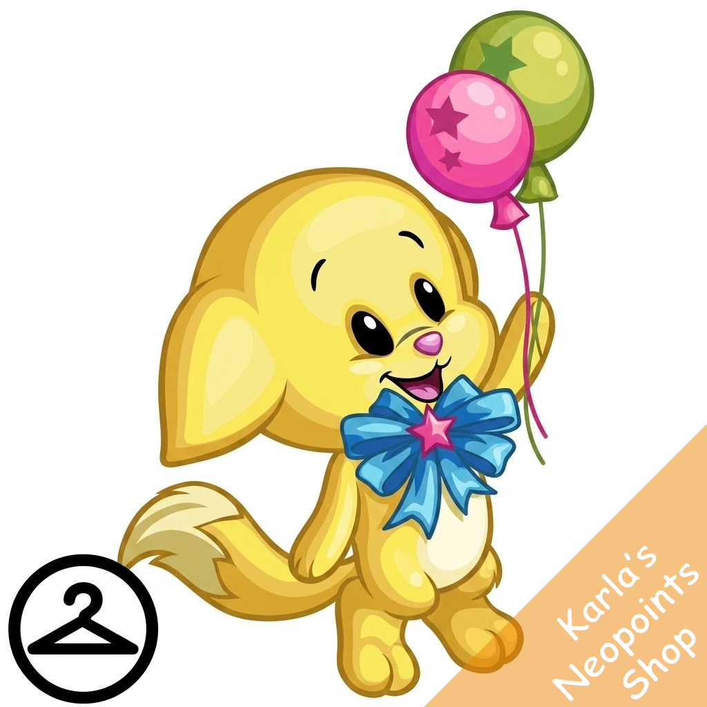 25th Anniversary Floating Kacheek Trinket
