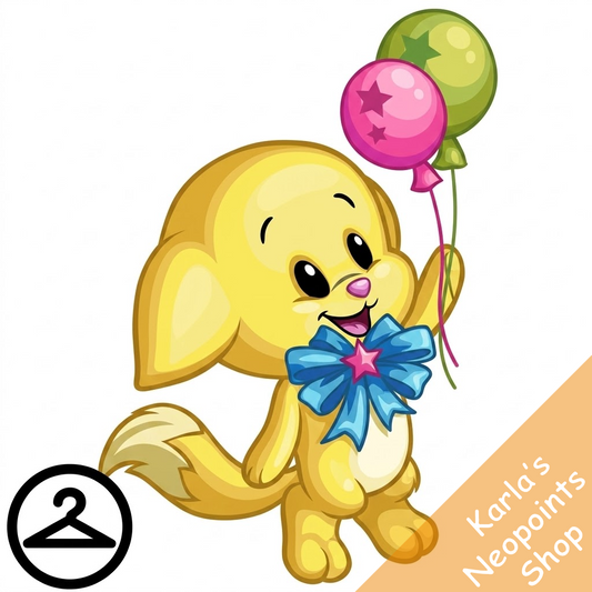 25th Anniversary Floating Kacheek Trinket