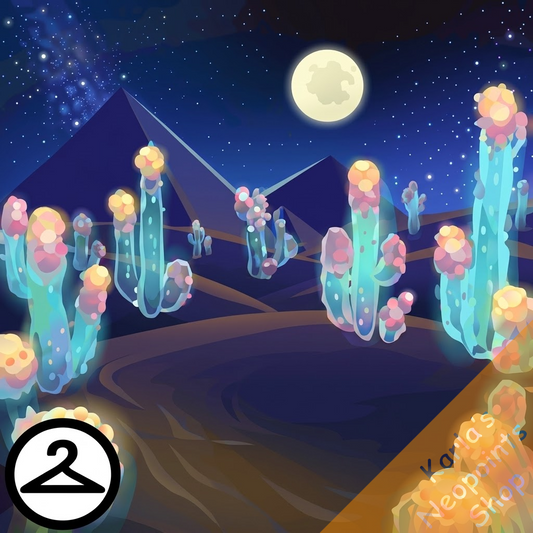 Desert Spirit Garden Background