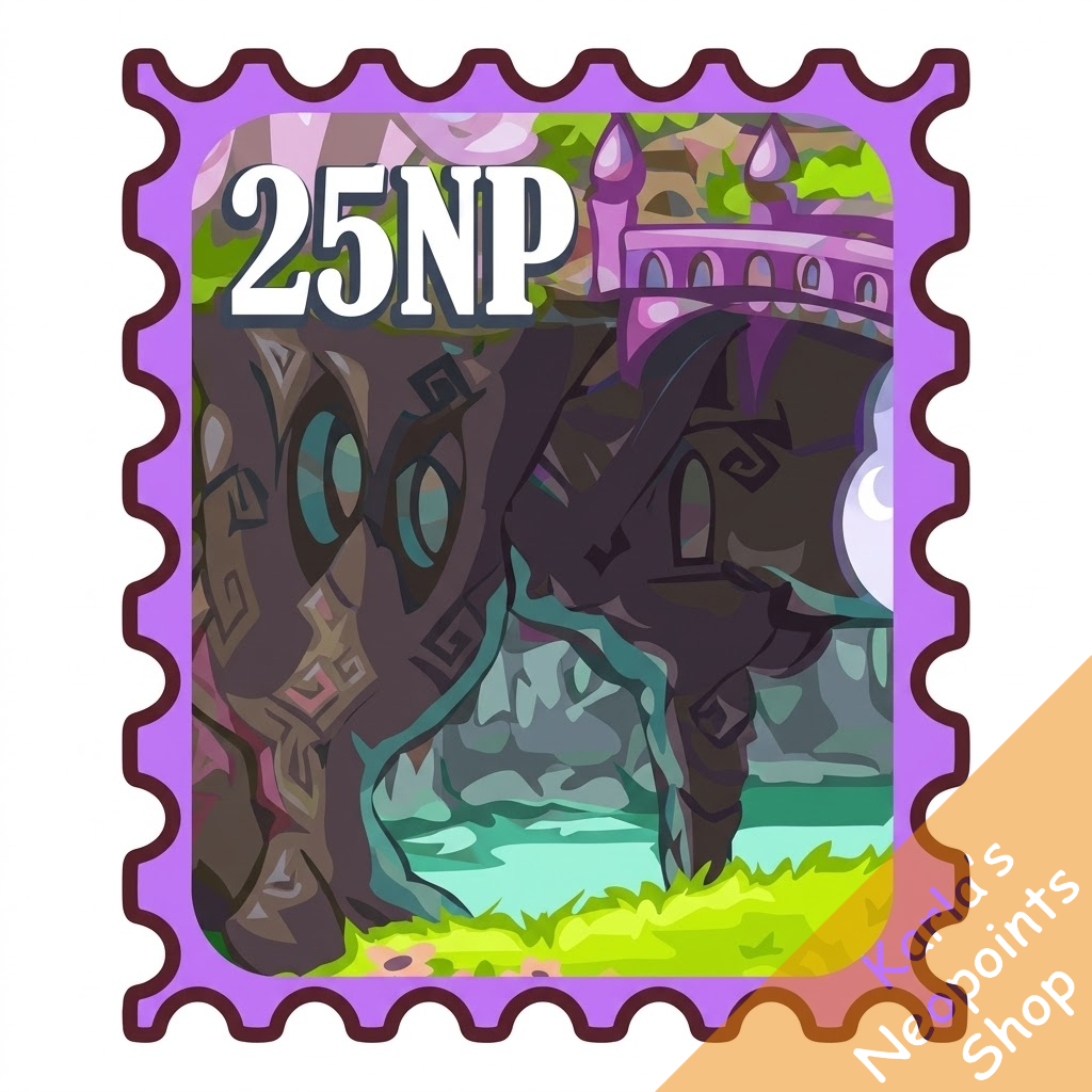 Faerie Caverns Stamp
