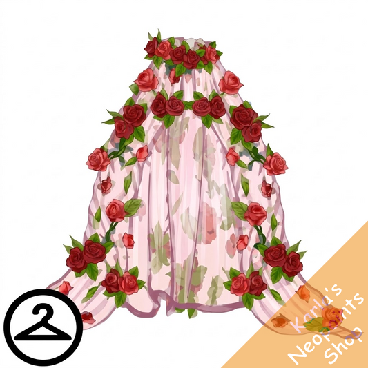 Dyeworks Pastel Pink: Summery Floral Cape