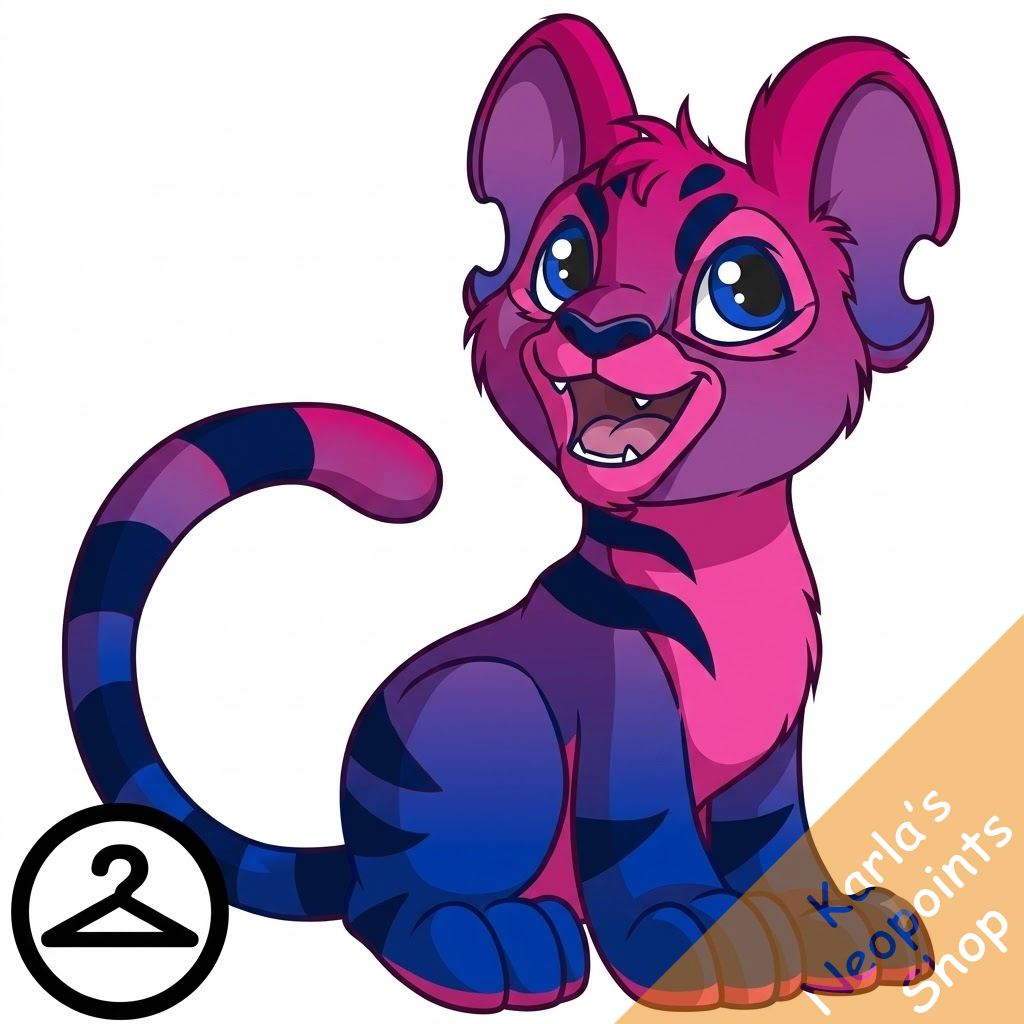 Prismatic Bisexual: Adoring Rainbow Kougra