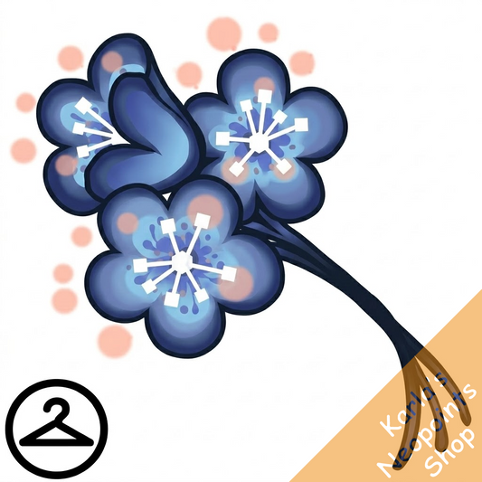 Ethereal Flower Bouquet Mouth-held