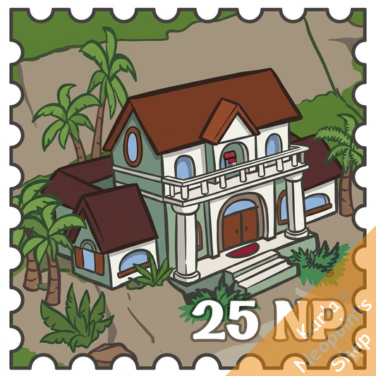 Governor Mansion Stamp