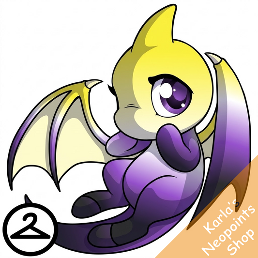Prismatic Nonbinary: Adoring Rainbow Shoyru