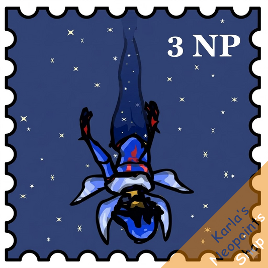 Inverted Space Faerie Stamp