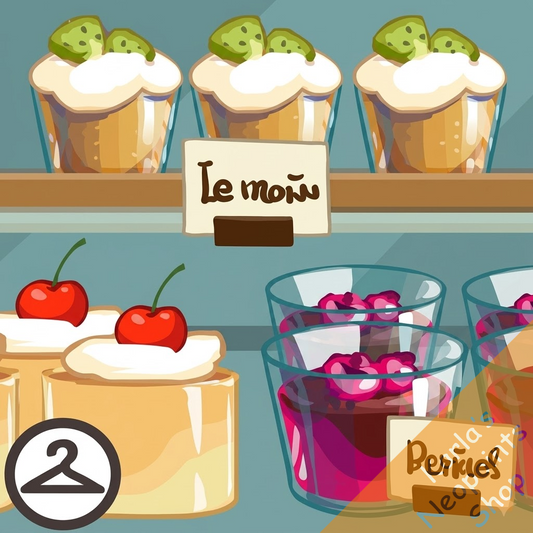 Café Display Case Background
