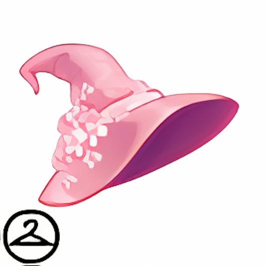 Cherry Blossom Witch Hat