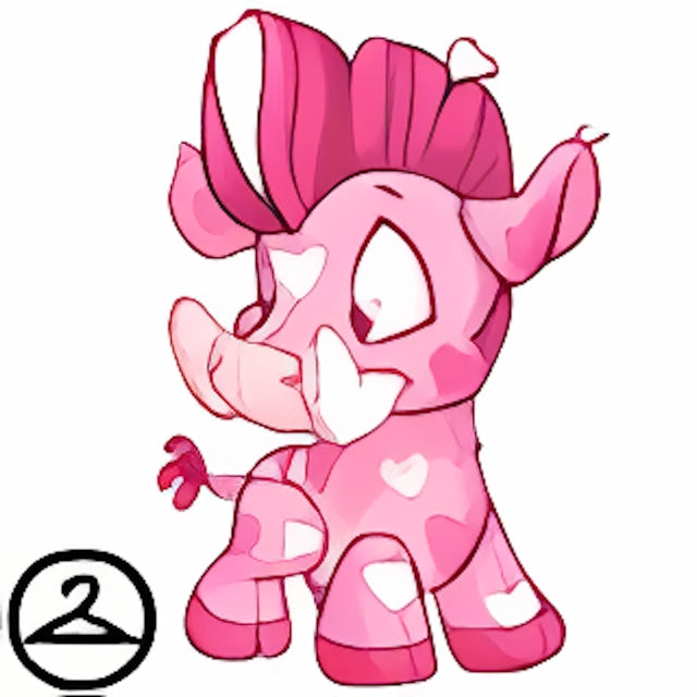 Valentine Plushie Moehog