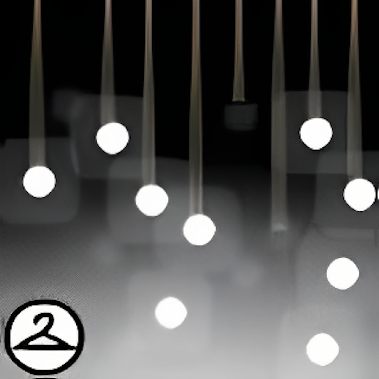 Dyeworks Grey: Light Shower Garland