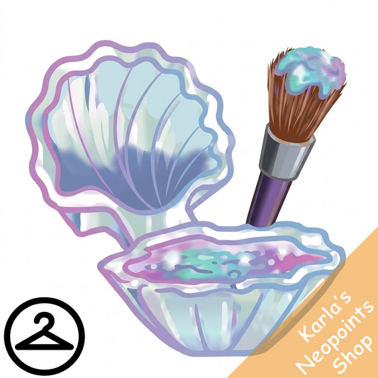 Iridescent Mermaid Body Paint