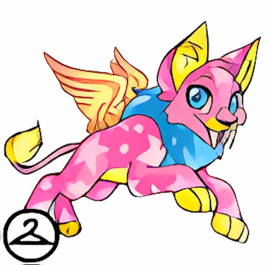Prismatic Pink: Celebratory Anniversary Varwolf