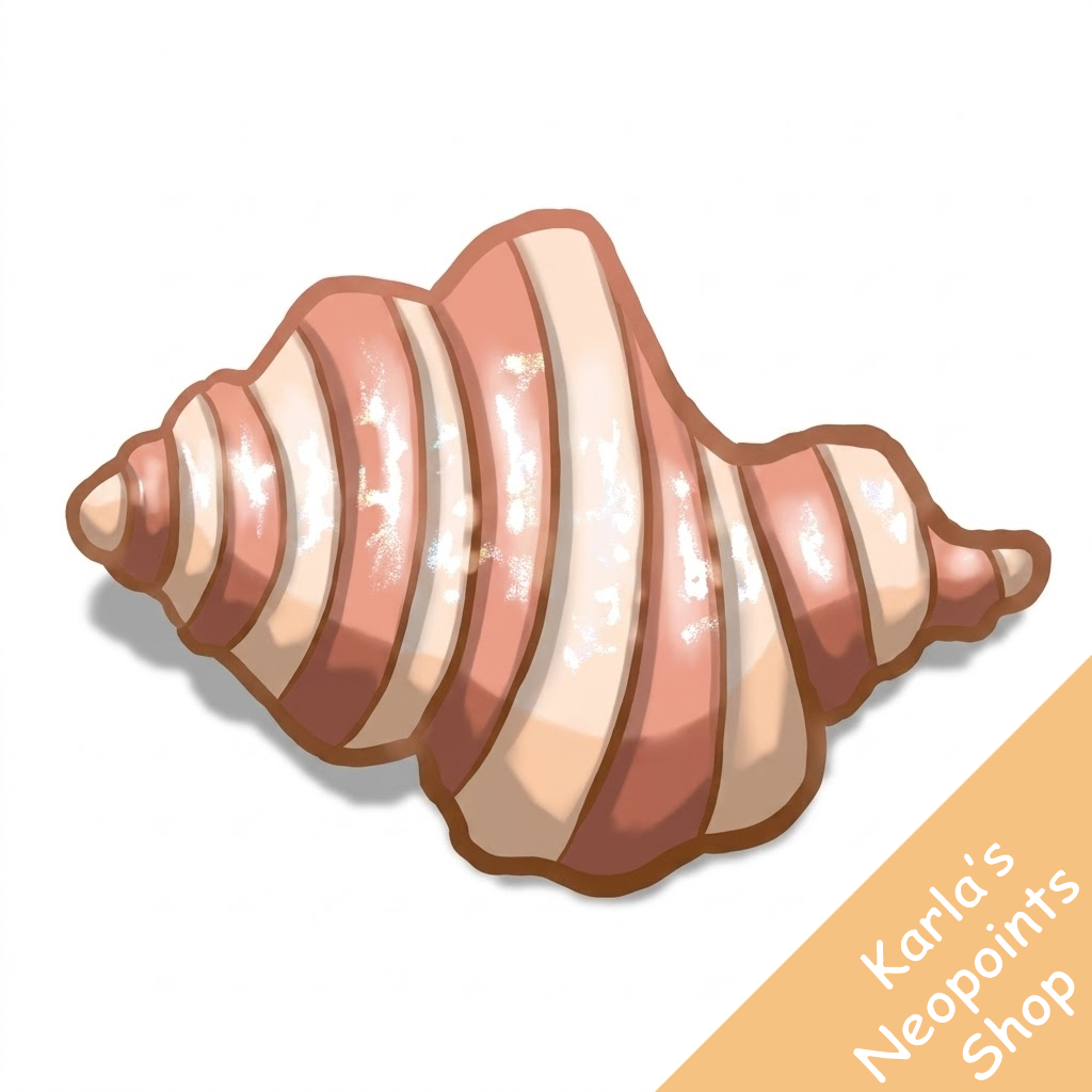 Brown Striped Murex Shell