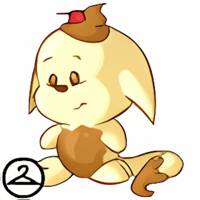 Prismatic White Caramel: Nostalgic Chocolate Kacheek