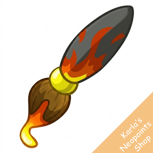 Fire Petpet Paint Brush
