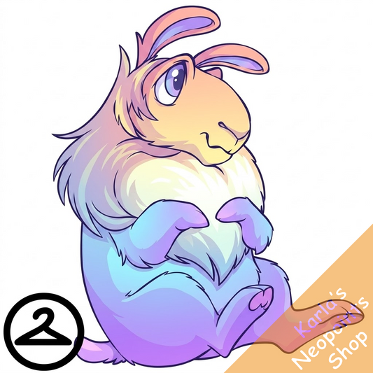 Prismatic Pastel: Adoring Rainbow Gnorbu