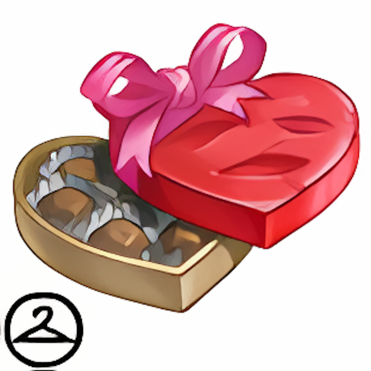 Baby Valentine Rock Chocolates