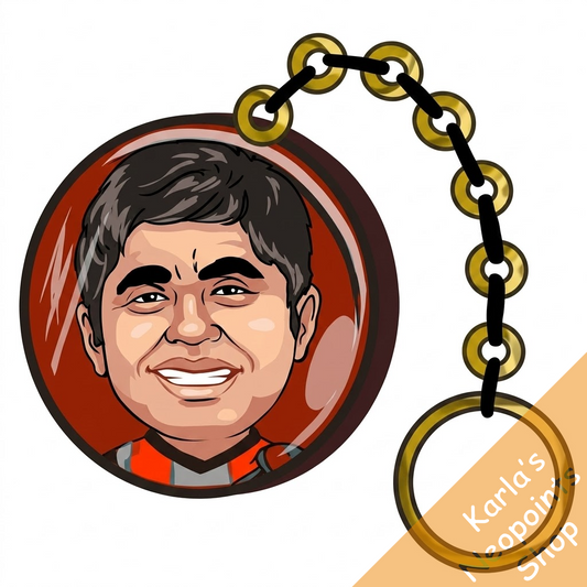 Ppod Keyring Charm