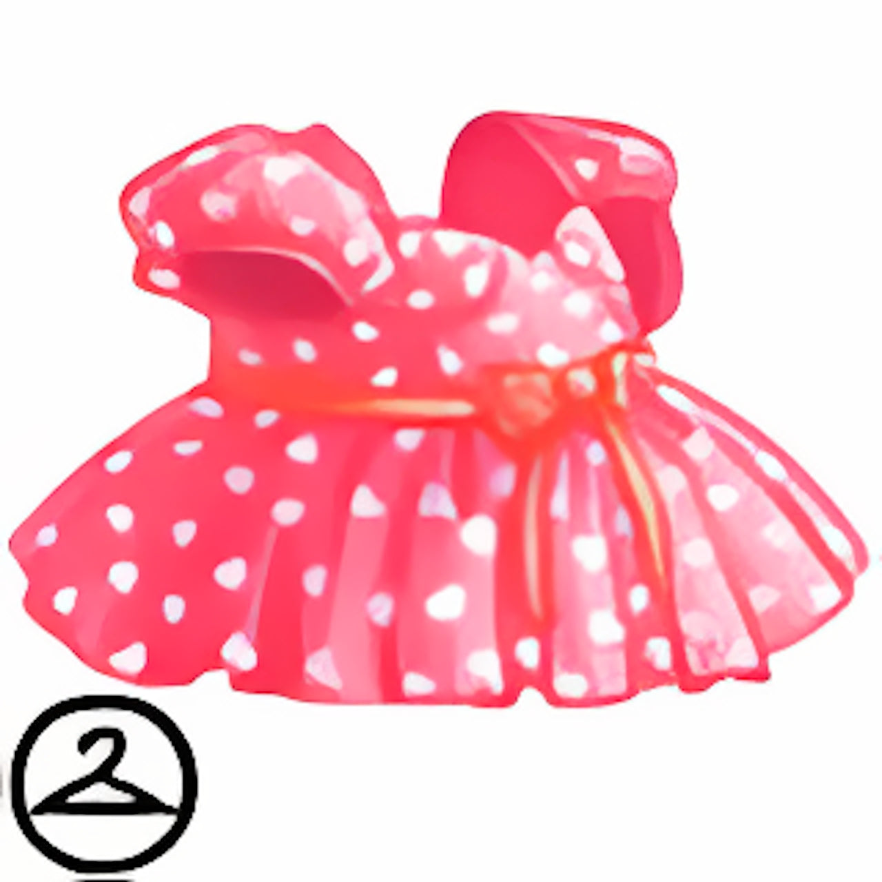 Maraquan Lots of Love Valentine Gown