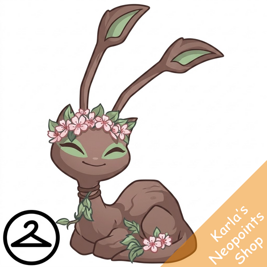 Prismatic Blossom: Blooming Woodland Aisha